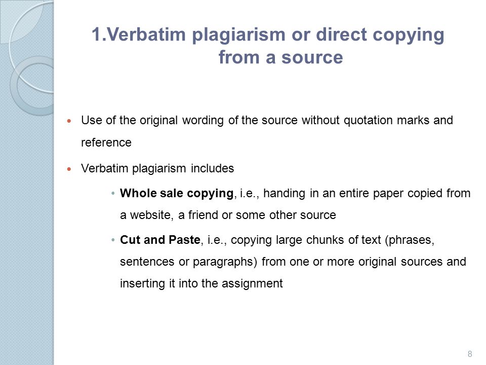 How to do assignment without plagiarism